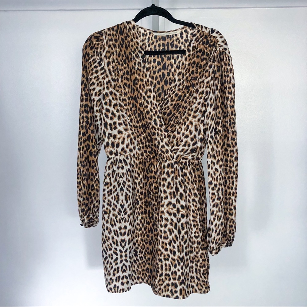 Twelfth Street Cynthia Vincent leopard mini dress